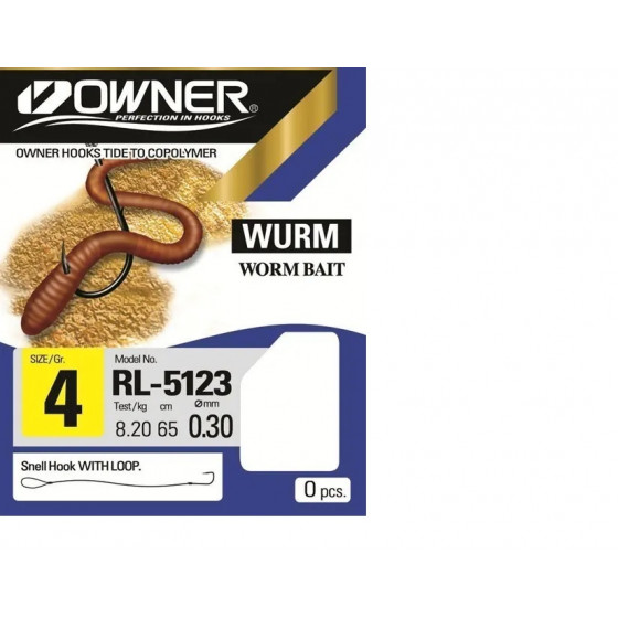 Balzer Owner Wurmhaken, RL 5123, verschiedene Varianten