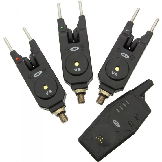 NGT Wireless Bite Alarm Set 3+1