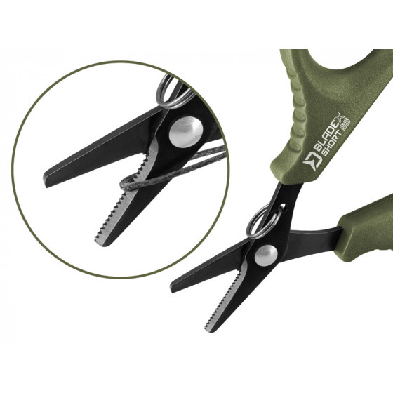 Delphin BladeX Short SS geriffelte Schere