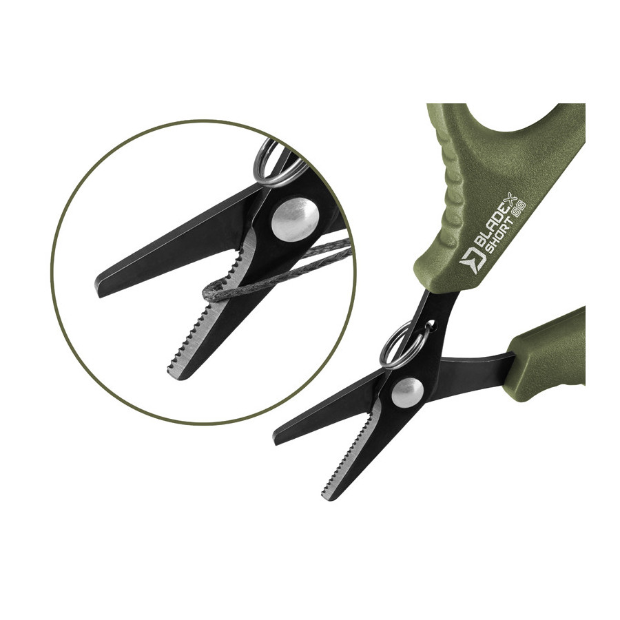 Delphin BladeX Short SS geriffelte Schere