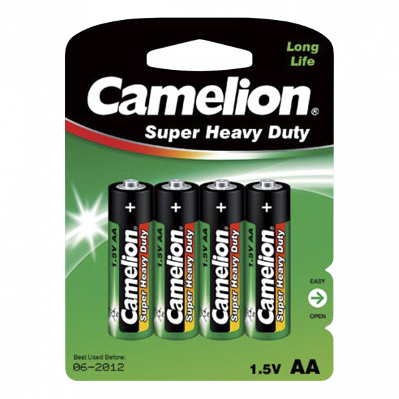 Camelion Super Heavy Duty 1,5V, Typ AA oder AAA