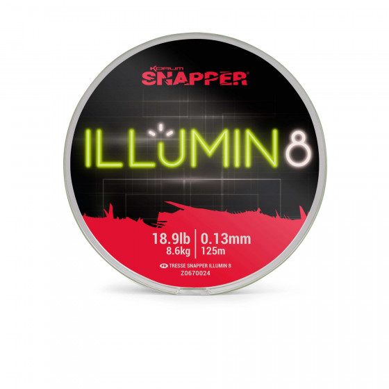 Korum Snapper Illumin 8 Briad 0,10mm  125m