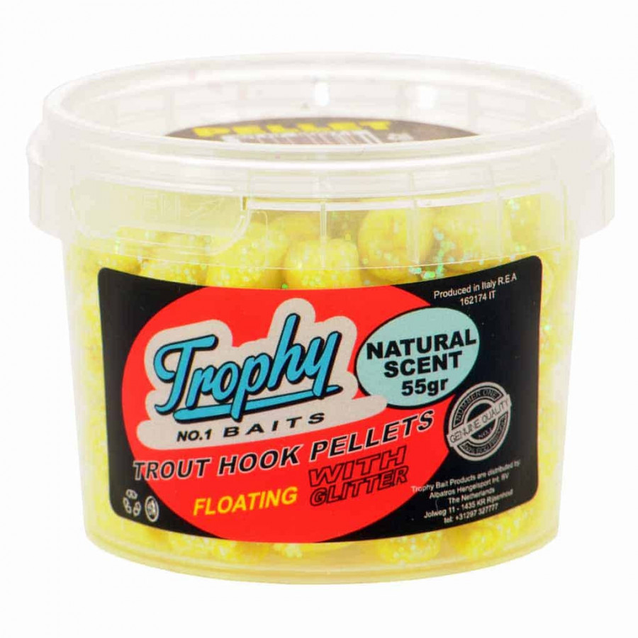 Trophy Trout Hook Pellets, floating, 55gr