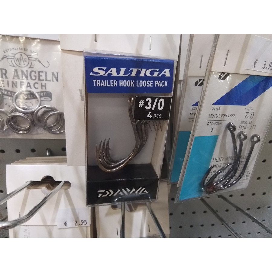 Daiwa Saltiga Trailer Hook lose per 2Stk.